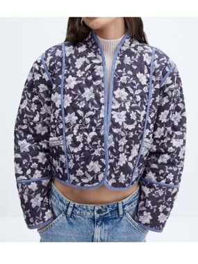 Mango Reversible Quilted Jacket